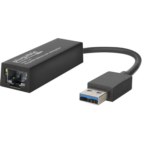Plugable USB 3.0 Gigabit Ethernet Adapter.